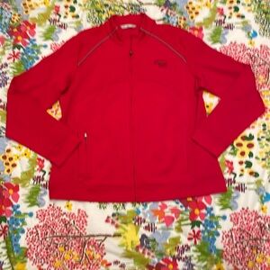 NWOT Torrey Pines Golf Jacket Cutter & Buck Women’s XL Red